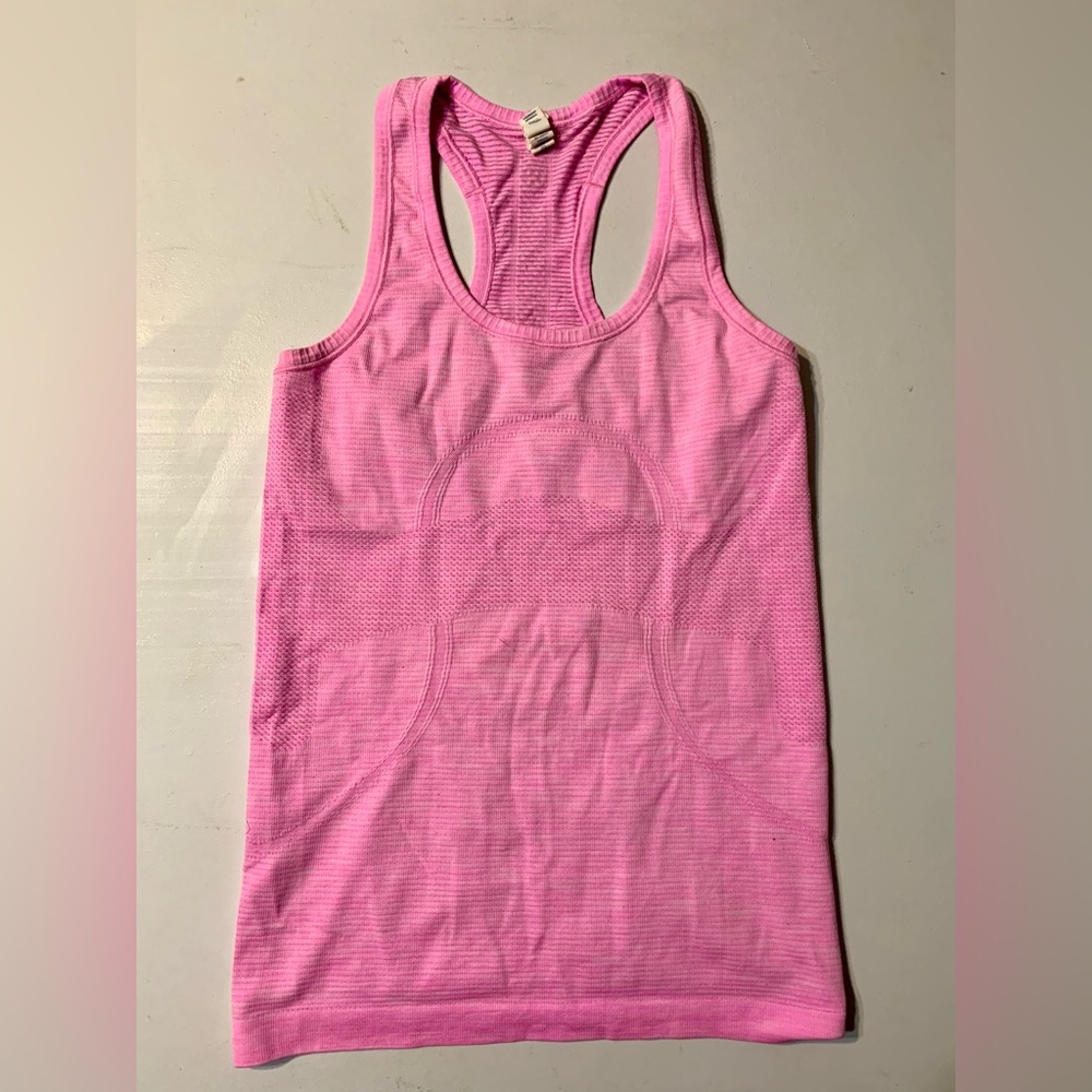 LULULEMON. Women’s small athletic pink tank top. Gently used!
